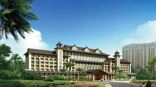 楼厦澜江月临高有着亚洲醉大的公园-临高牌坊公园，临高县产业定位于农业、海洋业以及房产业；从小编今年对临高德观察，发现临高主城区临城镇给人的感觉是很大，甚至比一般的市的主城还大，确实，临高近些年扩大了很多，拓展了二环路，延长了江北路直至海边。